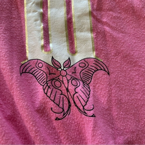 Charming Pink Butterfly Kids Sweater - Picture 4 of 6
